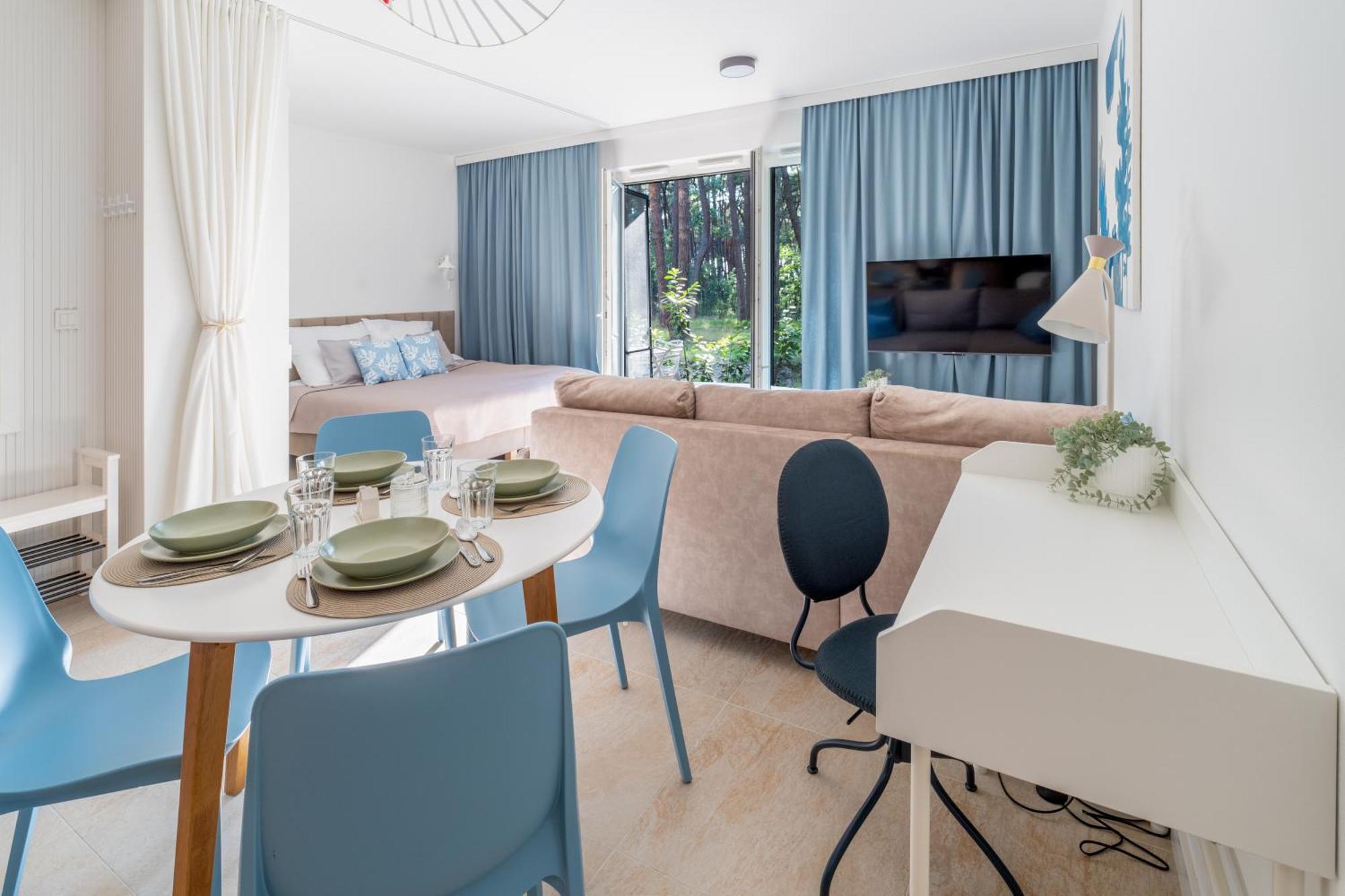 Aquamarina Dabki Marina Invest Aparthotel Buitenkant foto
