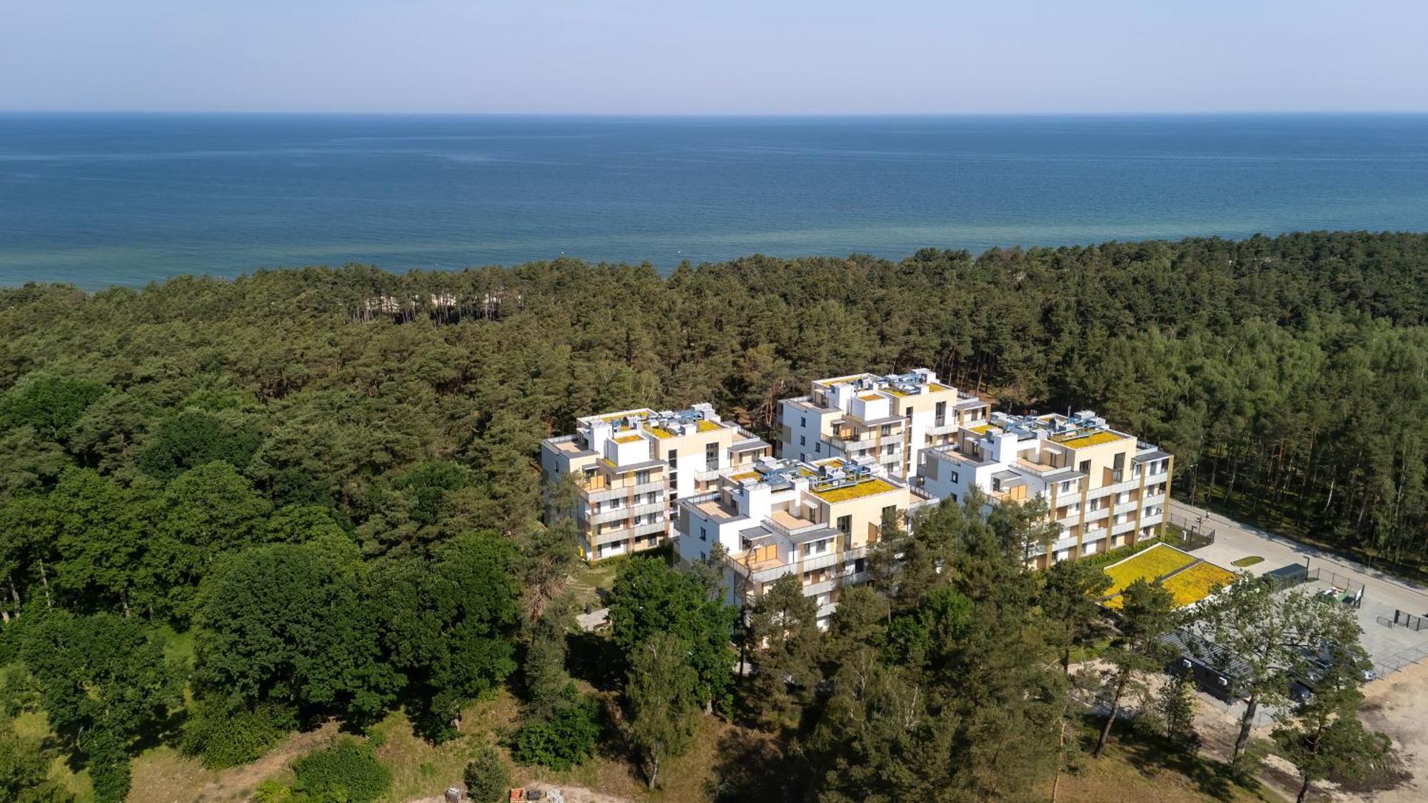 Aquamarina Dabki Marina Invest Aparthotel Buitenkant foto