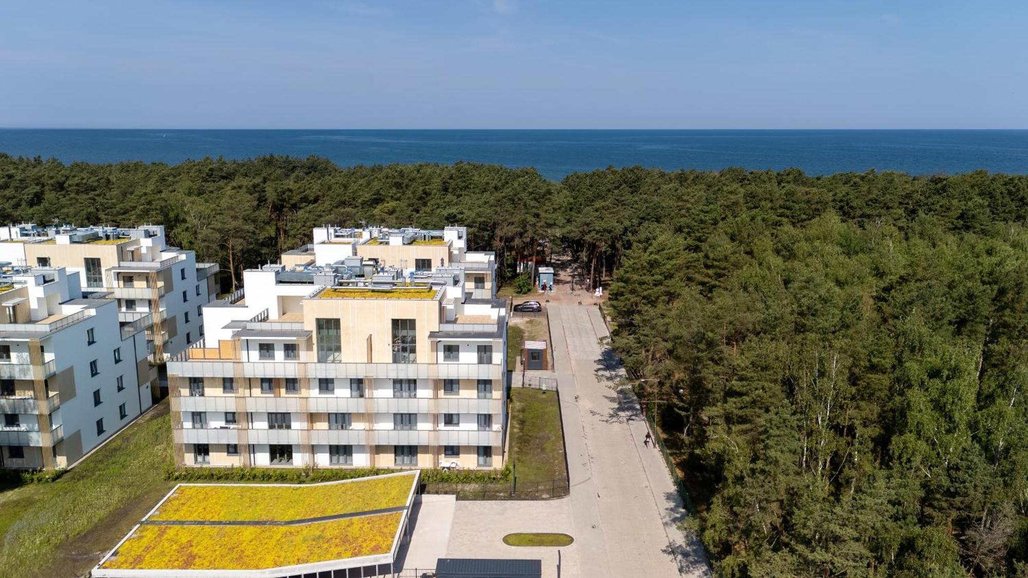 Aquamarina Dabki Marina Invest Aparthotel Buitenkant foto